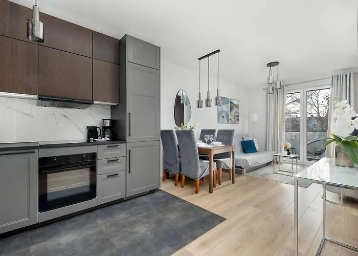 Apartment Modern & Functional With Air Conditioning And Balcony By Renters Kolobrzeg